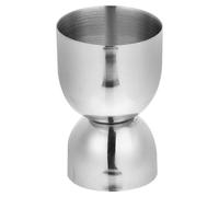 CALLARON Stainless Measuring Jigger Measuring Liquor Shot Cup 1.5oz 3oz Heavy Weighted Polished Stainless Steel Ergonomic Design Rust Resistant Professional Grade Bartender Tool for Bar