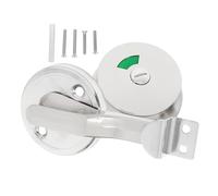 CALLARON Stainless Steel Bathroom Indicator Door Lock with Vacant/Engaged Privacy Display for Public Toilet Partitions, Deadbolt Privacy Lock Suitable for Hotel and Safety Use