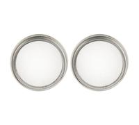 CALLARON Stainless Steel Sprouting Jar Lid 86Mm Mesh Strainer with Easy Rinse Design for Growing Organic Microgreens at Home