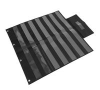 CALLARON Standard Black Pocket Chart for Classroom Word Cards and Sentence Strips, Hanging Wall Storage Bag Organizer for Teaching and Educational Use