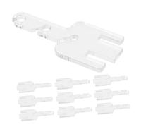 CALLARON Tensioner Rods 10Pcs for Knitting Machines Yarn Control Compatible with Addi King Express, Suitable for Electrically-Powered Knitting Machines and Thread Tension Assembly