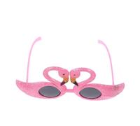 CALLARON Tropical Flamingo Party Glasses Novelty Summer Eyewear for Luau Beach Celebrations Fun Hawaii Themed Selfie Props Lightweight Durable Design for Adults