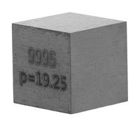 CALLARON Tungsten Element Cube 10mm High Density Metal Rare Element for Science Education School Experiments and Periodic Table Collection