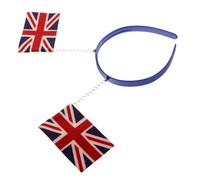 CALLARON Union Jack Headband 3d Spring British Flag Hair Accessory Lightweight Comfortable for Women Girls Party Wear