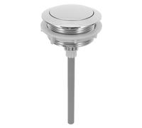 CALLARON Universal Toilet Tank Button Dual Push Round Abs Flush Button Replacement for Toilet Tank and Closestool, Easy to Replace, Suitable for Home and Hotel Use