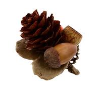 CALLARON Vintage Handmade Pine Cone Hairpin Simulation Hair Clamp Retro Japanese Style Hair Accessory for Women for Daily Wear or Special Occasions