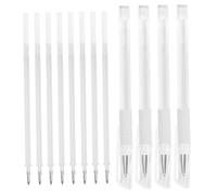 CALLARON Waterproof Eyebrow Mapping Pen 12pcs Set with 4 Marker Pens and 8 Refills for Precise Embroidered Tattooing and Makeup Positioning Tools