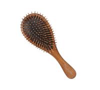 CALLARON Wooden Detangling Hair Comb Air-cushion Brush for Women Retro Design for Smooth Styling Scalp Massage for Hair Comfortable Use