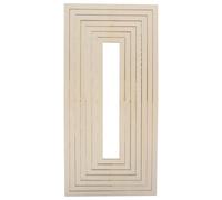 CALLARON Wooden Rectangular Clay Centering Rail Set for Pottery Plate Forming Mold - Geometric Pottery Tool for Ceramic Clay Cutting and Handbuilding Crafts