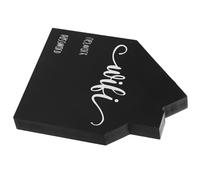 CALLARON Wooden Wifi Sign Black Erasable Password Board for Hotel Table Wireless Network Display Guest Wifi Account Password