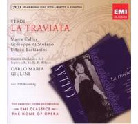 CALLAS/GIULINI/DI STEFANO "LA TRAVIATA" 2 CD + CD-ROM NEW