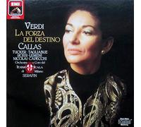 CALLAS, TUCKER, TAGLIABUE, ROSSI, LEMENI, NICOLAI, CAPECCHI - VERDI: LA FORZA DEL DESTINO Maria Callas Richard Tucker Tagliabue SERAFIN (SEHR SCHÖNE 2LP-BOX MIT 35-SEITIGER BOOKLET-BEILAGE)