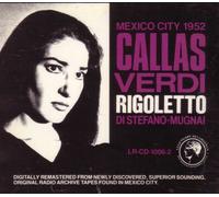 Callas - Verdi: Rigoletto (Mexico City, 1952) (UK Import)