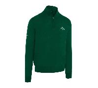 Callaway 1/4 Blended Merino Sweater GALAPAGOS GREEN - L Size: Large