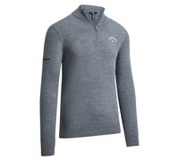 Callaway 1/4 Zip Merino Wool Tour Logo Golf Sweater MULTI-BUY