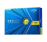 2021 Callaway ERC Triple Track Golf Balls, Yellow