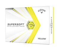 2021 Callaway Supersoft Golf Balls, Yellow