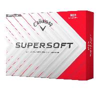 CALLAWAY 2025 SUPERSOFT GOLF BALLS - RED