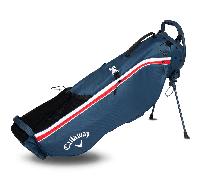 CALLAWAY 2025 CARRY PLUS PENCIL STAND BAG - NAVY / WHITE / RED