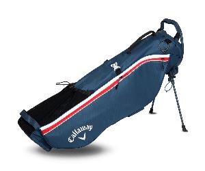 CALLAWAY 2026 CARRY PLUS PENCIL STAND BAG - NAVY / WHITE / RED