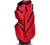 CALLAWAY 2025 CHASE DRY 14 GOLF CART BAG - RED / BLACK
