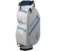 CALLAWAY 2026 CHASE DRY 14 GOLF CART BAG - WHITE / SILVER / ROYAL +FREE GIFT
