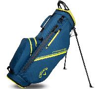CALLAWAY 2026 CHASE DRY GOLF STAND BAG - NAVY / FLUORESCENT YELLOW