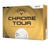 CALLAWAY 2026 CHROME TOUR GOLF BALLS - WHITE