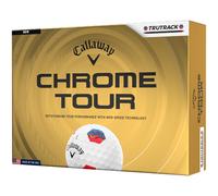 CALLAWAY 2026 CHROME TOUR TRUTRACK GOLF BALLS - WHITE