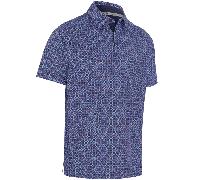 CALLAWAY 2026 GOLF CLUB PRINT GOLF POLO SHIRT - PEACOAT