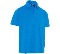 CALLAWAY 2026 JACQUARD SWIRL GOLF POLO SHIRT - BRILLIANT BLUE