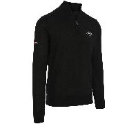 CALLAWAY 2026 ODYSSEY MERINO 1/4 ZIP GOLF SWEATER - BLACK