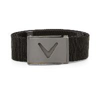 CALLAWAY 2026 V LOGO WEBBING BELT - PEACOAT