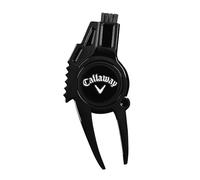 Callaway 4-in-1 Golf Divot Repair Tool, Black Chrome