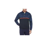 Callaway ABSTRACT CAMO PRINT WIND 1/4 ZIP JACKET NAVY S Size: Small