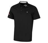 Callaway Apparel Mens Emea Odyssey Bloc Polo Shirt, Caviar, XL EU