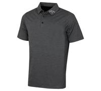 Callaway Apparel Mens Emea Ventilated C Polo Shirt, Caviar, L EU