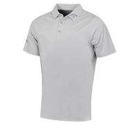 Callaway Apparel Mens Emea Ventilated C Polo Shirt, Gray Dawn, S EU