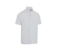 Callaway Apparel Mens Emea Ventilated C Polo Shirt, Gray Dawn, XXL EU