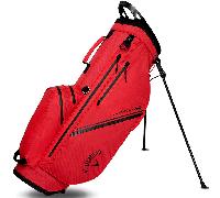 CALLAWAY CHASE DRY GOLF STAND BAG - RED / BLACK