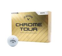 Callaway Golf Chrome Tour Premium Golf Ball 2024, White, 1 Dozen