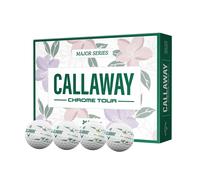 Callaway Chrome Tour 26 Truvis Major Stripe Golf Balls Dozen