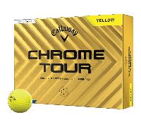 Callaway Chrome Tour Golf Balls Yellow One Size