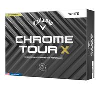 CALLAWAY CHROME TOUR X GOLF BALLS - WHITE - 1 Dozen