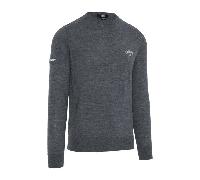 Callaway Crew Neck Mernio Mix Sweater STEEL HEATHER - M Size: Medium
