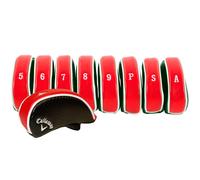 Callaway Deluxe Iron Covers (Pack of 9) - Red
