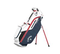 Callaway Fairway Plus Golf Bag (White/Navy Hounds/Red/Flag)