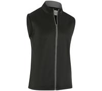 CALLAWAY FULL ZIP GOLF GILET - CAVIAR