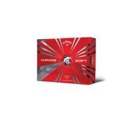 Callaway Golf 2016 Chrome Soft Golf Balls, White/Truvis Pattern