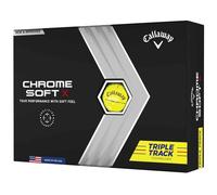 Callaway Golf 2022 Chrome Soft X Golf Balls, Triple Track, Yellow